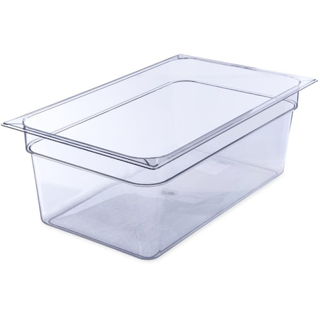 Carlisle Foodservice Full Food Pan PC, 8" D, Clr, PK6 10203B07