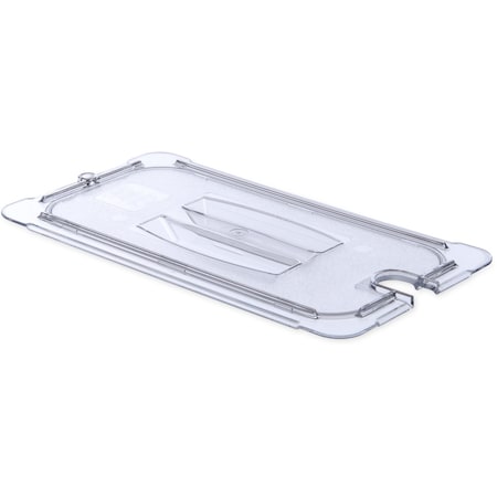 Carlisle Foodservice Univ Hndl Notchd Lid, 1/3 Food Pan, Cl, PK6 10271U07