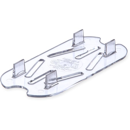 Carlisle Foodservice Drain Grate, Food Pan PC, 1/9, Clr, PK6 1033507