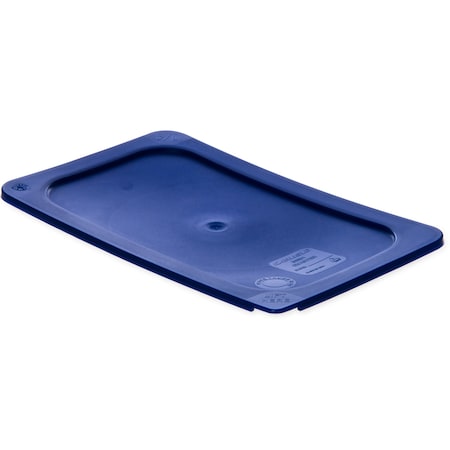 Carlisle Foodservice Lid, Food Pan, 1/4, Dark Blue, PK6 3058160