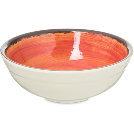 Carlisle Foodservice Melamine Small Bowl, 17 oz., Fireball, PK12 5400552