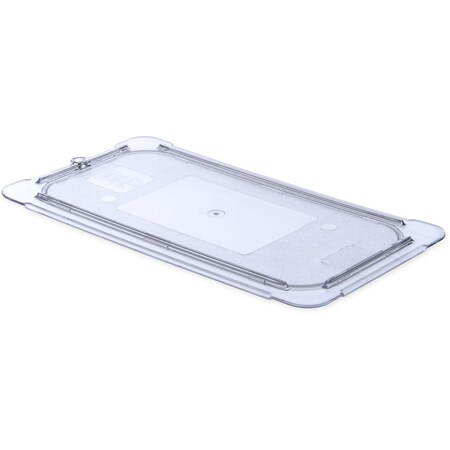 Carlisle Foodservice Univ Flat Lid, 1/3 Sz Food Pan PC, Clr, PK6 10276U07
