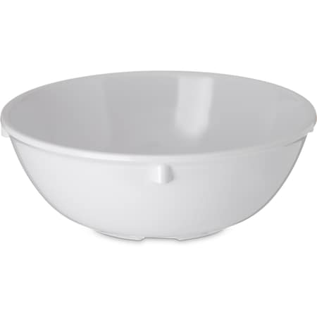 Carlisle Foodservice Melamine Nappie Bowl, 10 oz., Wht, PK48 4352802