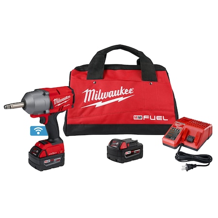 Milwaukee Tool M18 FUEL ½” Ext. Anvil Controlled Torque Impact Wrench w/ONE-KEY Kit 2769-22