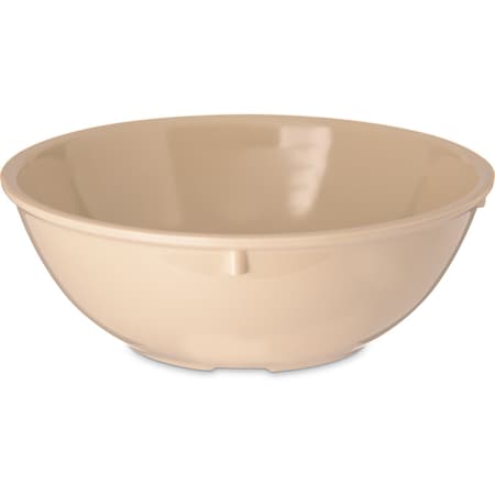 Carlisle Foodservice Melamine Nappie Bowl, 14 oz., Tan, PK48 4352125