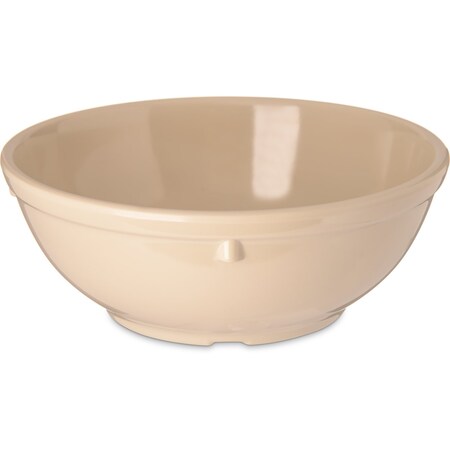 Carlisle Foodservice Melamine Nappie Bowl, 16 oz., Tan, PK48 4352025