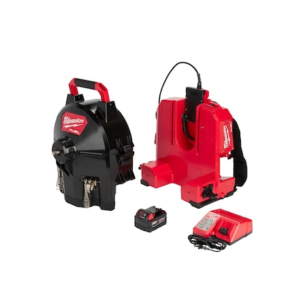 Milwaukee Tool M18 FUEL SWITCH PACK Sectional Drum Machine w/3/8 in Cable 2775B-211