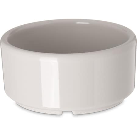 Carlisle Foodservice Mlmn Strgt-Side Ramekin, 4 oz., Bne, PK48 41442