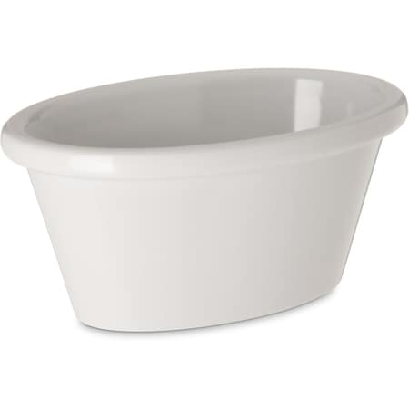 Carlisle Foodservice Mlmn Smooth Ovl Ramekin, 4 oz., Bn, PK48 S31442