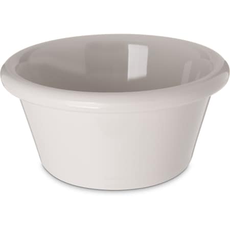 Carlisle Foodservice SAN Smooth Ramekin, 3 oz., Bone, PK48 4312342