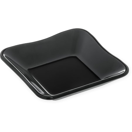 Carlisle Foodservice Square Scalloped Dish/Inset, 5-1/2", PK48 793403