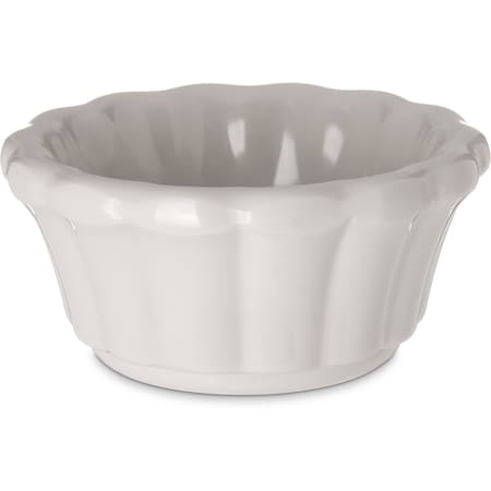Carlisle Foodservice Mlmn Scalloped Ramekin, 2 oz., Bne, PK48 4394342