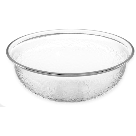 Carlisle Foodservice Pebbled Bowl Round, 1.4 qt., Clr, PK4 SB6807