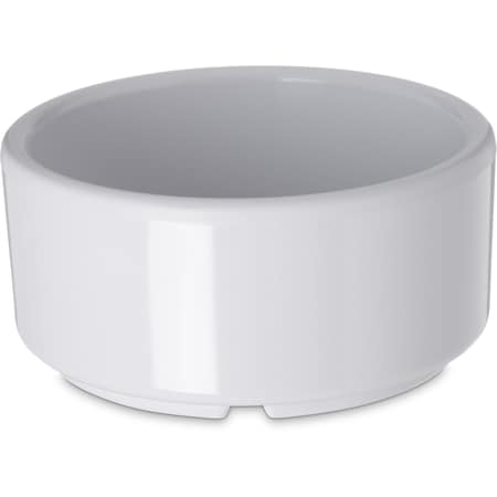 Carlisle Foodservice Mlmn Strgt-Side Ramekin, 4 oz., Wt, PK48 41402