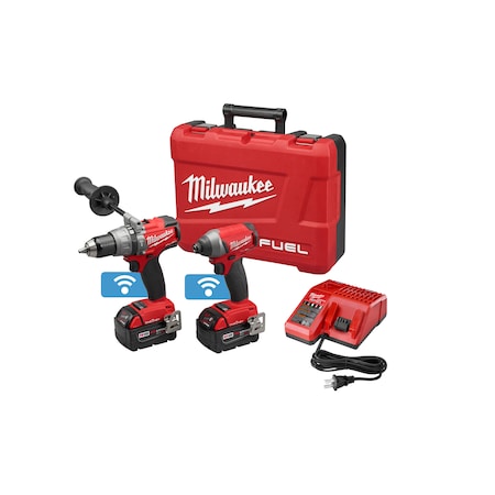 Milwaukee Tool Refurbished M18 FUEL 2-Tool Combo Kit w/ONE-KEY (Recondition) 2796-82