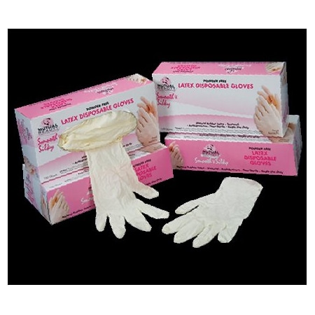 Mutual Industries Latex Gloves, Medium (Pack of 1000) 28000-2