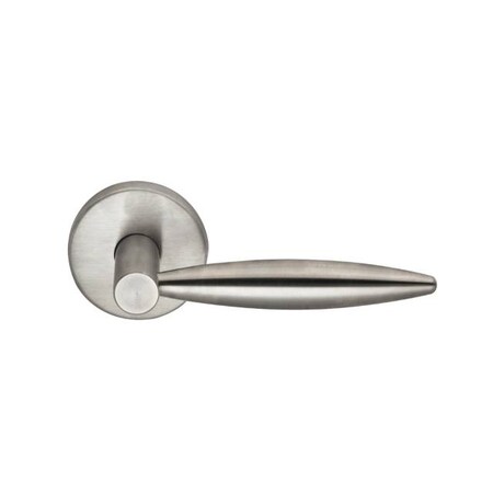 Omnia Stainless Lever Priv 2-3/4" BS Full Lip 1-3/8" Door Satin SS 28 28/00AF.PR32D