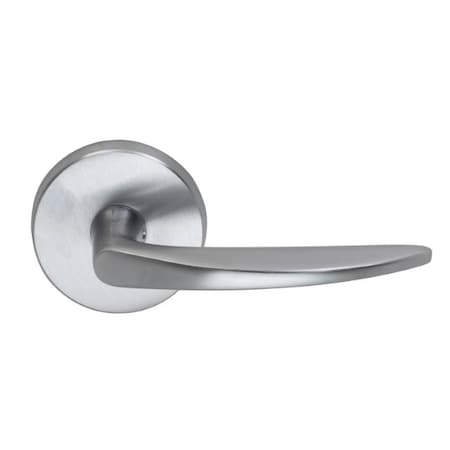 Omnia Lever Priv 2-3/8" BS Full Lip 1-3/4" Door Satin Chrome 281 281/00BF.PR3