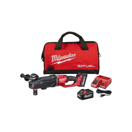 Milwaukee Tool M18 FUEL™ SUPER HAWG™ Cordless Right Angle Drill w/ QUIK-LOK™ Kit 2811-22