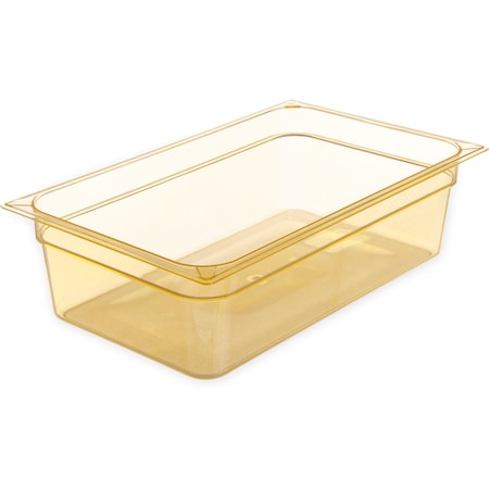 Carlisle Foodservice Full Food Pan HH, 6" D, Amber, PK6 10402B13