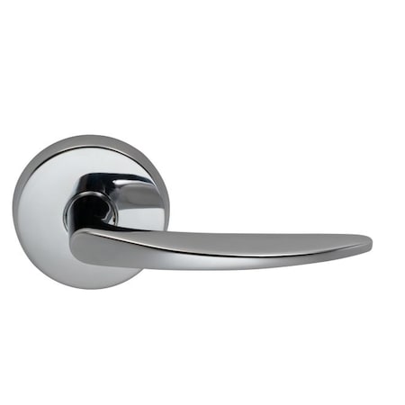 Omnia Lever Privacy 2-3/8" Backset, T Strike, 1-3/8" Door Bright Chrome 281 281/00.PR2