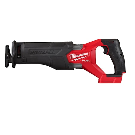 Milwaukee Tool Reciprocating Saw, Cordless, 18 V DC, 0 to 3000 SPM, 1 1/4 in Stroke 2821-20