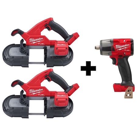 Milwaukee Tool M18 Fuel (2) CP Band Saw, Fuel1/2" MTIW 2829-20, 2829-20, 2962-20