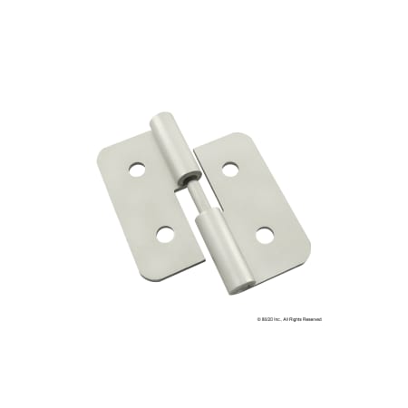 80/20 LiftOffHinge, Aluminum, Silver, 1/8in, 3in 2839