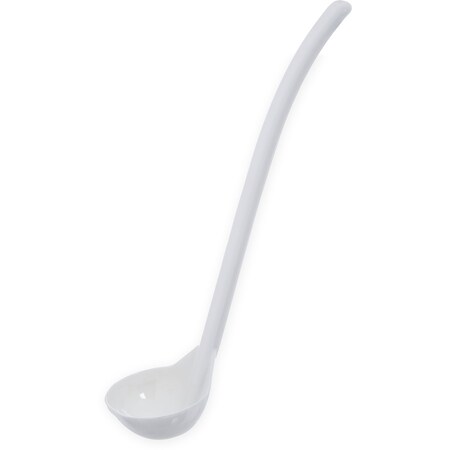 CFS 029502 Carly Polycarbonate Ladle, 1 oz. Capacity, 9.5", White (Case of 12)