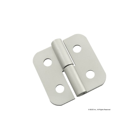 80/20 Lift Off Hinge, Aluminum, Silver 2841