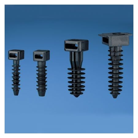 Panduit Cable Tie Mount, Masonry Push Barb, PK50 MPMH38-L0