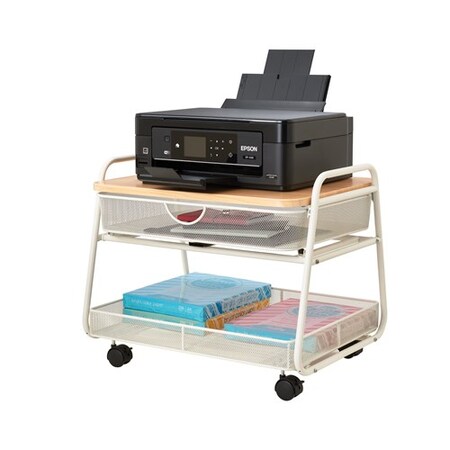 Safco Onyx Under-Desk Machine Stand 5208WH