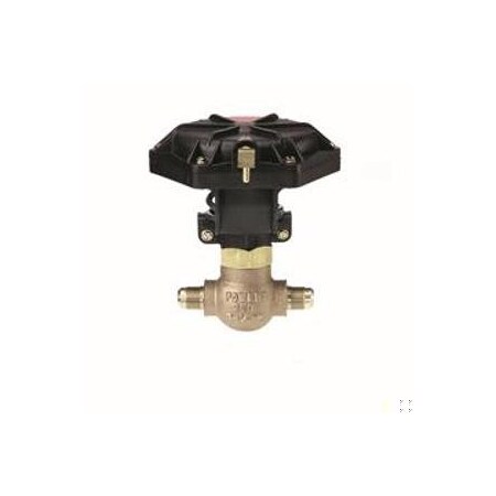 Siemens Angle Union Valve, Two Way, 1/2", 2.1 Flow 658-0012