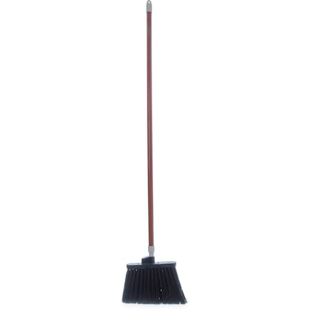 Carlisle Foodservice Angle Broom Flagged Brstl, 56", Brown, PK12 41082EC01