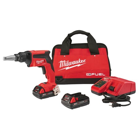 Milwaukee Tool M18 FUEL Drywall Screw Gun Compact Kit 2866-22CT