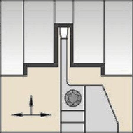 Widia Thread Turning Toolholder, WMTSL164087 WMTSL164087