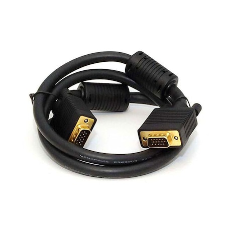 Monoprice Computer Cord, SVGA (HD15) M to M, 3ft 2898