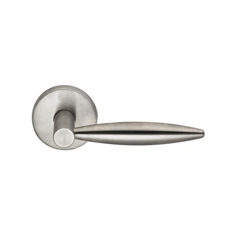Omnia Stainless Lever Pass 2-3/4" BS T 1-3/4" Door Satin Stainless Steel 28 28/00C.PA32D