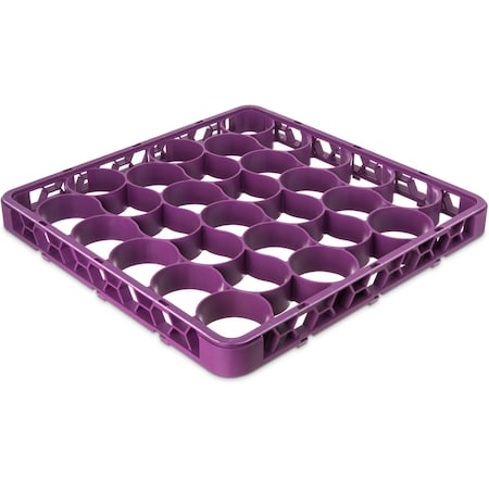 Carlisle Foodservice Shrt Glass Rack Ext, 30 Comp, Lavender, PK6 REW30SC89