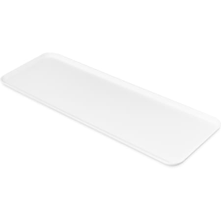 Carlisle Foodservice Market Pan, 30"x10-7/16"x3/4", Wht, PK12 1030FMT301