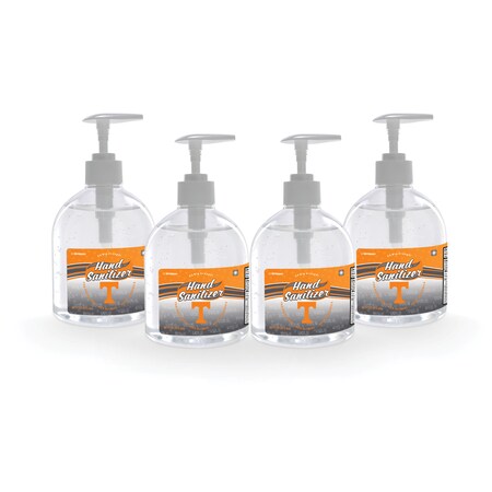 Fanmats Hand Sanitizer, Tennessee, 16 oz., Pum, PK4 29306