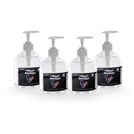 Fanmats Hand Sanitizer, Houston Texans, 16 oz, PK4 29323