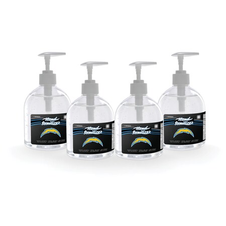 Fanmats Hand Sanitizer, Los Angeles Chargers, PK4 29328