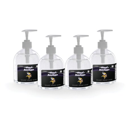 Fanmats Hand Sanitizer, Minnesota Vikings, 16, PK4 29331