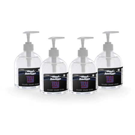 Fanmats Hand Sanitizer, New York Giants, 16 o, PK4 29334
