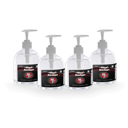 Fanmats Hand Sanitizer, San Francisco 49ers, PK4 29338