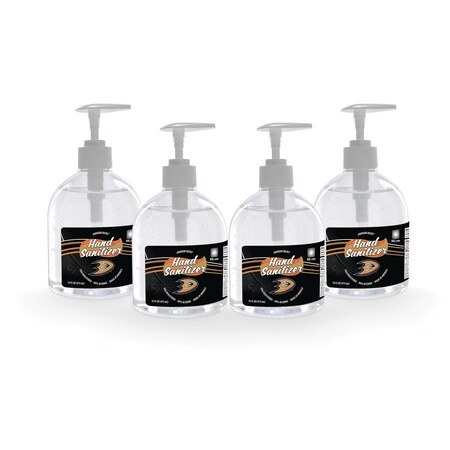 Fanmats Hand Sanitizer, Anaheim Ducks, 16 oz., PK4 29343