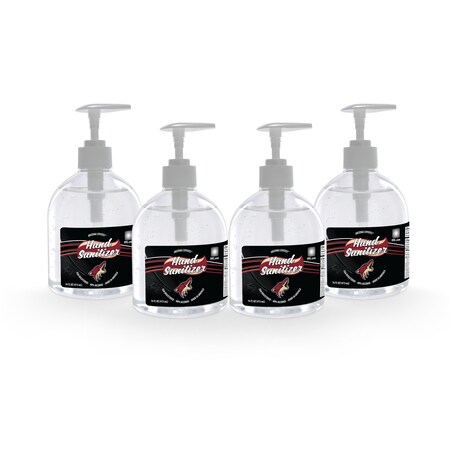 Fanmats Hand Sanitizer, Arizona Coyotes, 16 o, PK4 29364