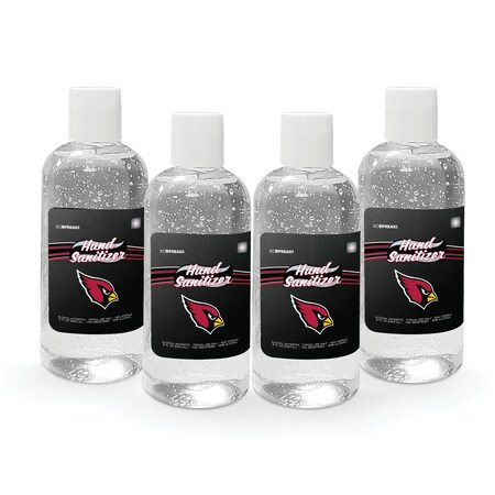 Fanmats Hand Sanitizer, Arizona Cardinals, 12, PK4 29409