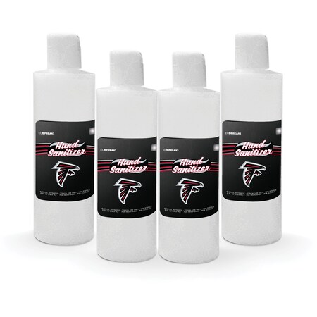 Fanmats Hand Sanitizer, Atlanta Falcons, 8 oz, PK4 29415
